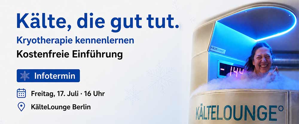 Kältelounge Berlin Infotermin Berlin-Friedenau